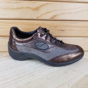 Light Step by GRISPORT 39 EU Lace Up Leather Shoes Fashion Sneaker MADE IN ITALY